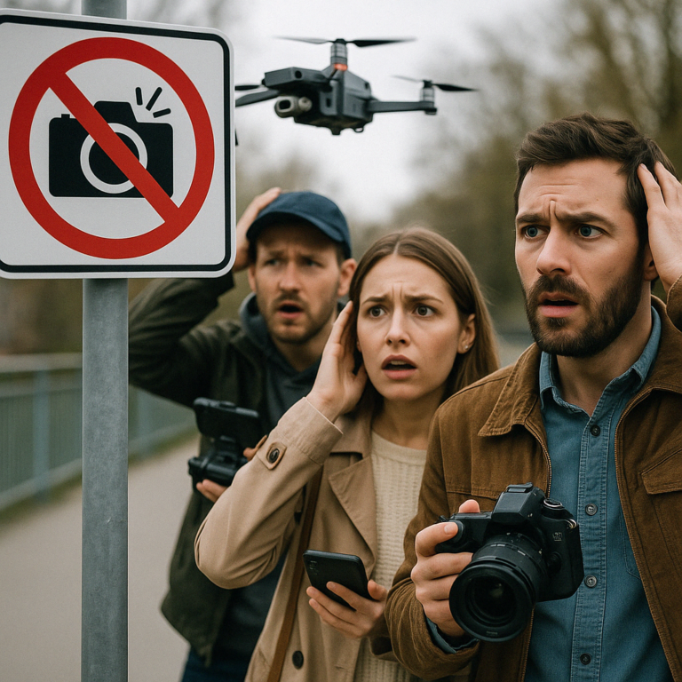 Czy każda tabliczka „zakaz fotografowania” ma moc prawną? Oto co mówi prawo i kiedy naprawdę trzeba się bać