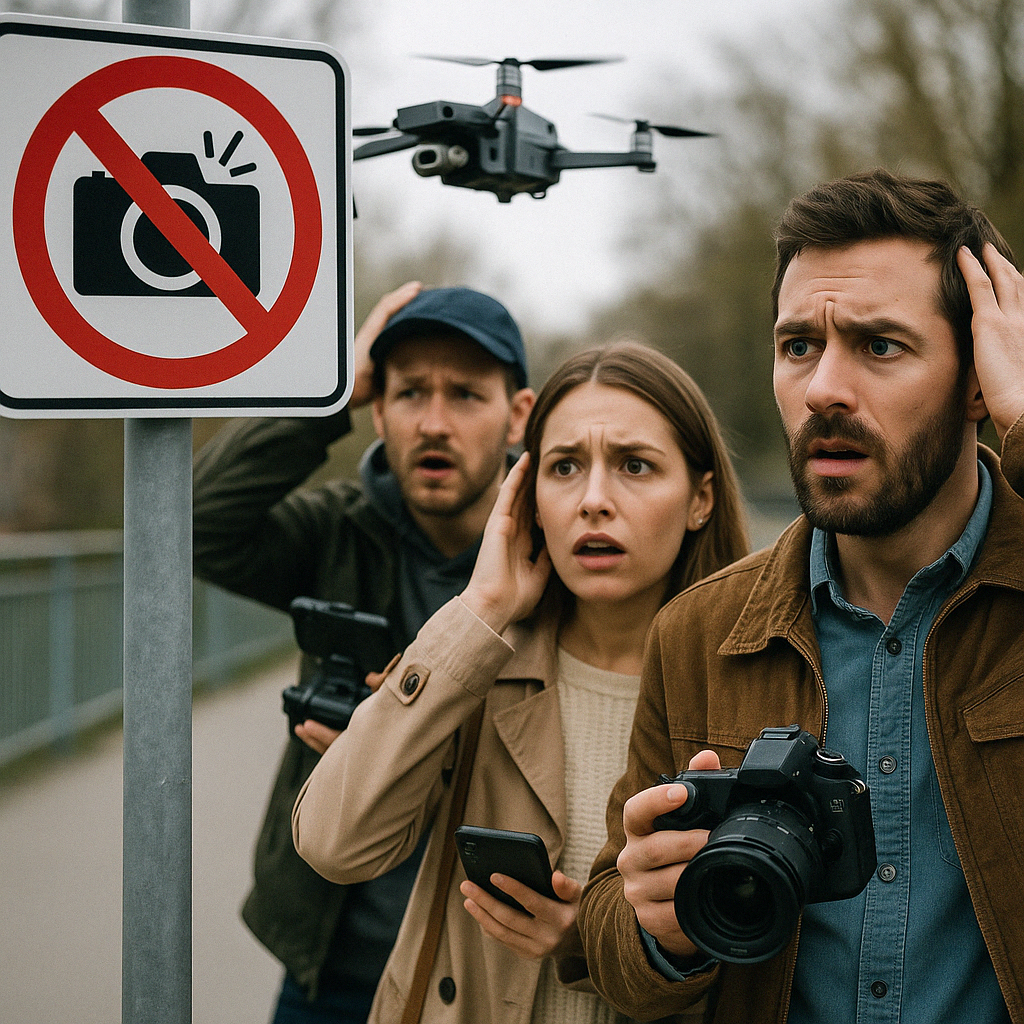 Zakaz fotografowania od 17 kwietnia 2025 – czy mogę robić zdjęcia telefonem, aparatem i dronem?
