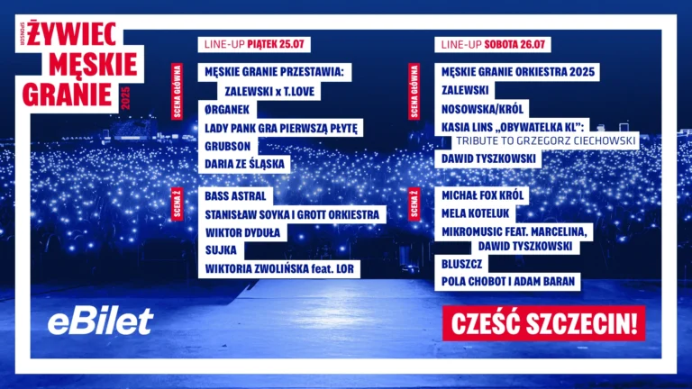 Męskie Granie 2025 Szczecin – kiedy koncert w Szczecinie?